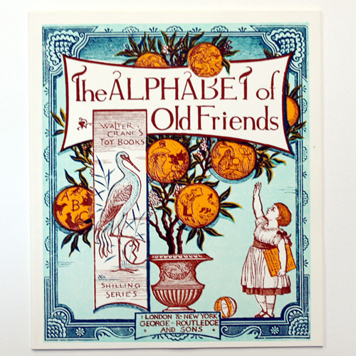 The Alphabet of Old Friends-Walter Crane(1987년 복간본(1875년 초판))