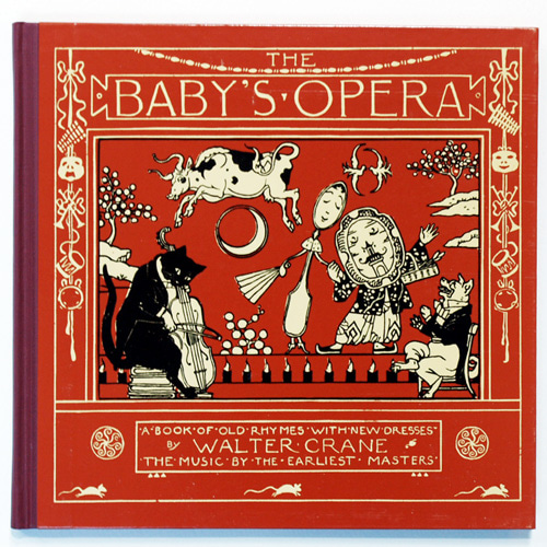 THE BABY&#039;S OPERA-Walter Crane(1993년 복간본(1877년 초판))