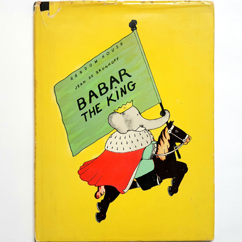 Jean de Brunhoff-The Babar King(1940년대 미국판(1933년 프랑스 초판))