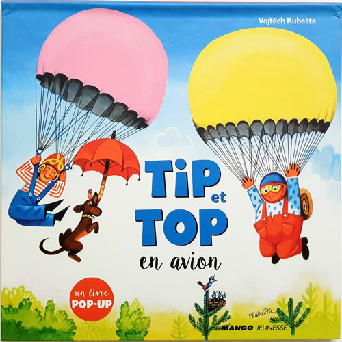 Tip et Top en avion-Kubasta(2017년 복간본(1963년 초판))