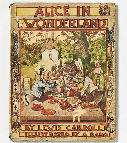 Alice In Wonderland-Anthony Rado(1944년 초판)