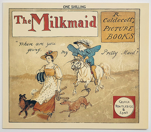 THE MILKMAID-Randolph Caldecott(1996년 복간본(1882년 초판))