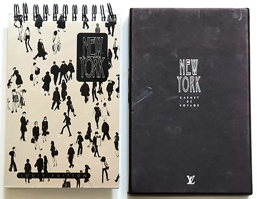 Vintage Louis Vuitton New York Ruben Toledo Carnet De Voyage 