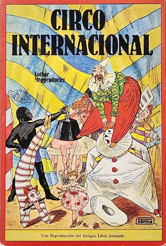 INTERNATIONAL CIRCUS POP UP BOOK-Meggendorfer(1982년 스페인 복간본(1887년 초판))