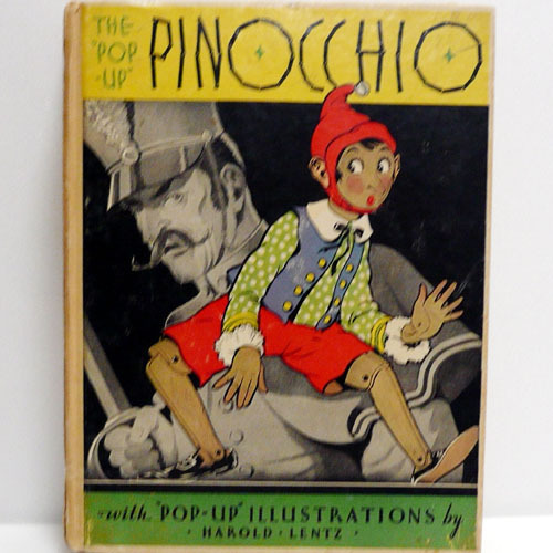 The Pop-Up of Pinocchio-Harold Lentz(1932년 초판본)