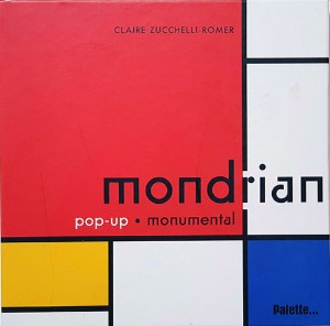 Mondrian pop-up book