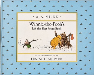 Winnie-the-Pooh&#039;s Lift-the-Flap Rebus Book(1992년 초판본)