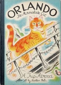 Orlando the Marmalade Cat-A Trip Abroad(1949년 5쇄본(1939년 초판))(석판화)