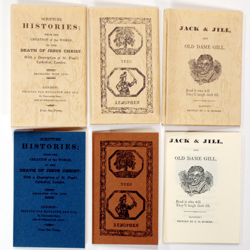 DIAMONDS AND TOADS, JACK &amp; JILL, SCRIPTURE HISTORIES(1987년 복간본(1810년, 1830년, 1825년 초판))
