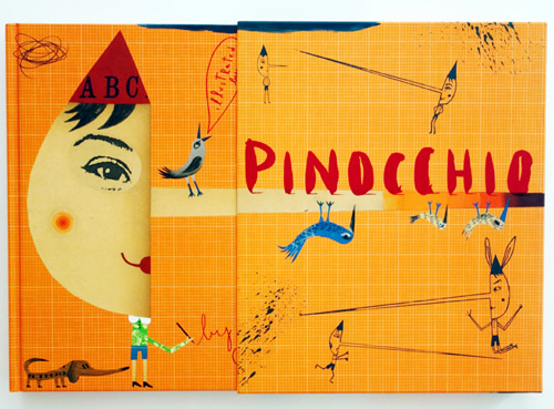 Pinocchio-Sara Fanelli(2003년 프랑스 초판본)