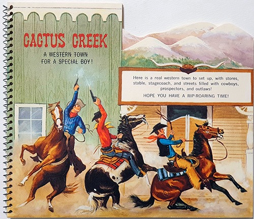 Cactus Creek A Western Town(1960년대 초판본)