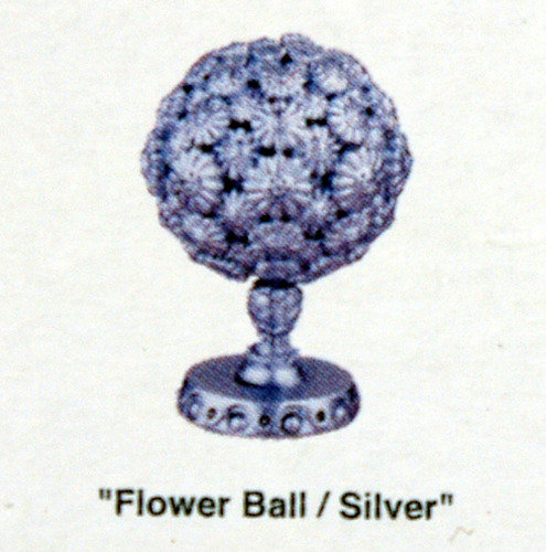 TAKASHI MURAKAMI&#039;S SUPERFLAT MUSEUM(편의점)-Flower Ball / Silver
