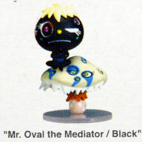 TAKASHI MURAKAMI&#039;S SUPERFLAT MUSEUM(LA)-Mr. Oval the Mediator / Black